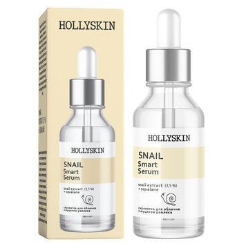 Сироватка для обличчя HOLLYSKIN Snail Smart Serum 30мл 00069 фото